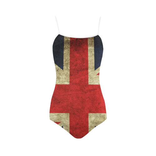 British Flag Strap Swimsuit ( Model S05)