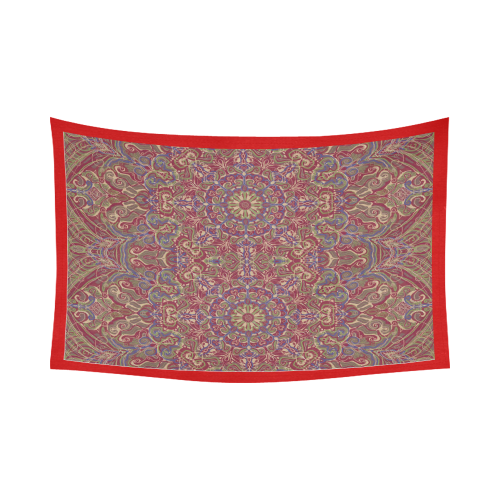 boho 12 Cotton Linen Wall Tapestry 90"x 60"