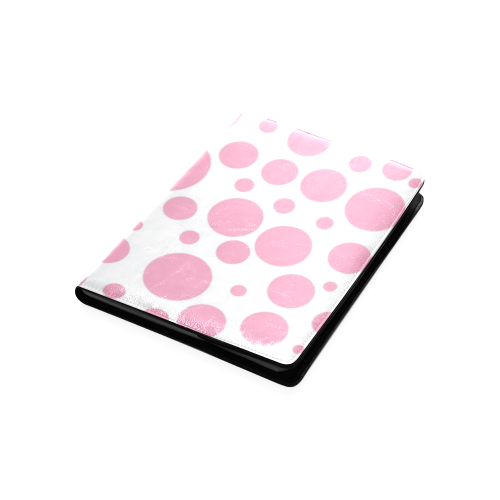 pink polka dot Custom NoteBook B5