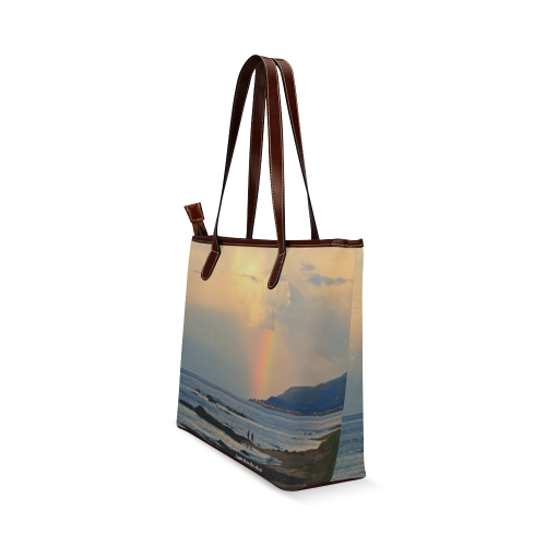 Rainbow Walk Shoulder Tote Bag (Model 1646)