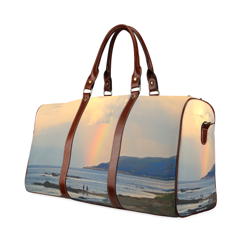 Rainbow Walk Waterproof Travel Bag/Small (Model 1639)
