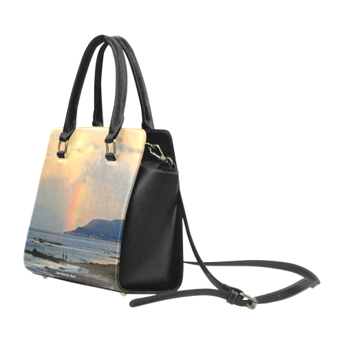 Rainbow Walk Rivet Shoulder Handbag (Model 1645)