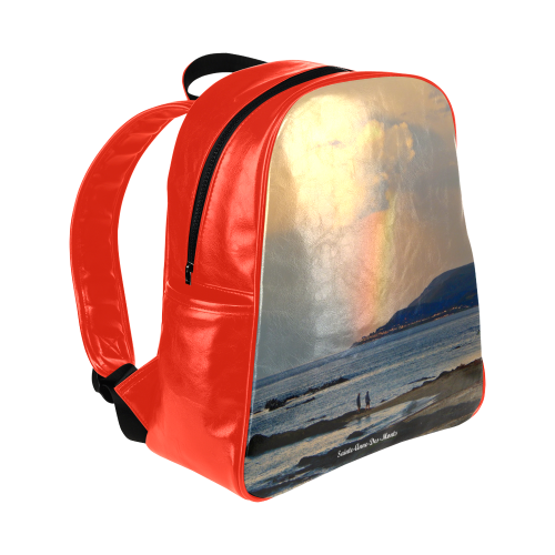 Rainbow Walk Multi-Pockets Backpack (Model 1636)