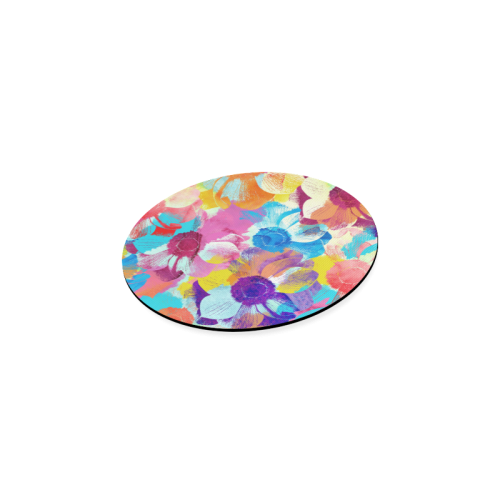 Anemones Flower Round Coaster