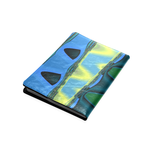 blue waves Custom NoteBook B5