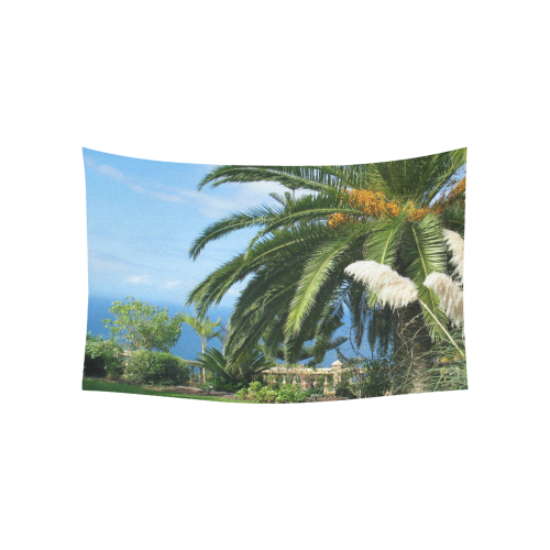 Travel-sunny Tenerife Cotton Linen Wall Tapestry 60"x 40"