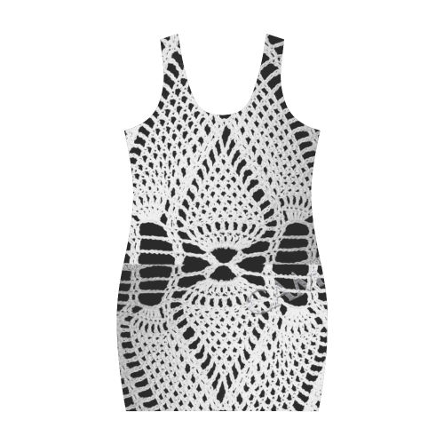 Sleeveless Print Dress_CAM237design Medea Vest Dress (Model D06)