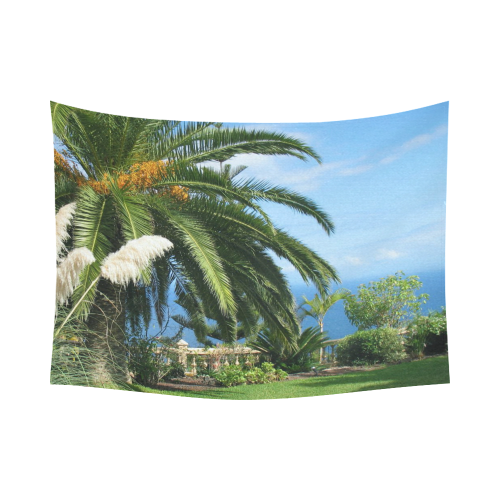 Travel-sunny Tenerife Cotton Linen Wall Tapestry 80"x 60"