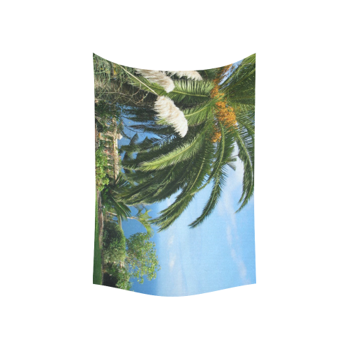 Travel-sunny Tenerife Cotton Linen Wall Tapestry 60"x 40"
