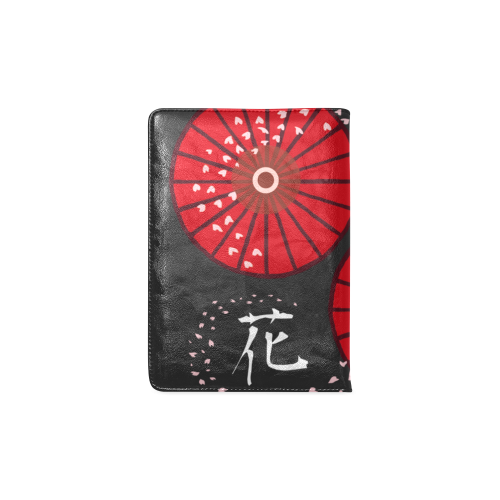 Japanese Umbrella "Cherry Blossoms" Custom NoteBook A5