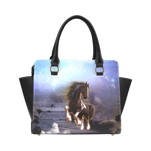 Wonderful horse Classic Shoulder Handbag (Model 1653)