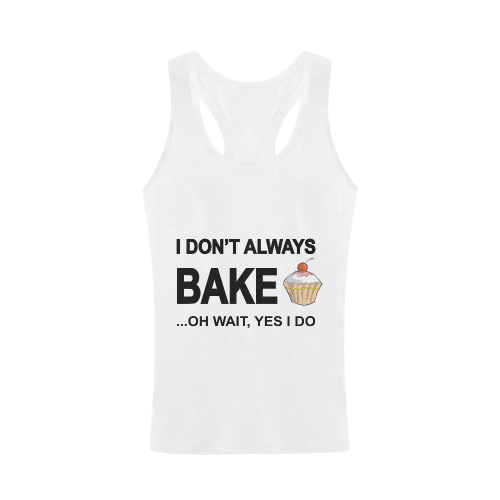 I don't always bake oh wait yes I do! Plus-size Men's I-shaped Tank Top (Model T32)