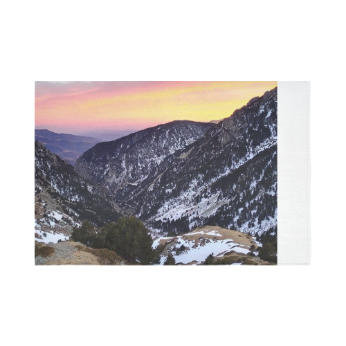 Awesome Nature - fantastic mountains Cotton Linen Wall Tapestry 90"x 60"