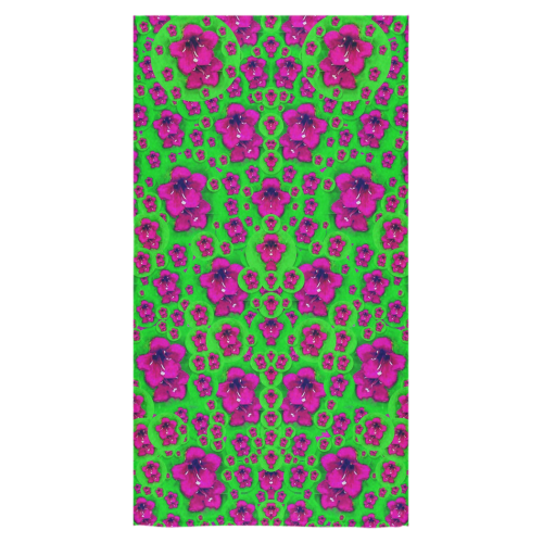 Fantasy Valentine in floral love and peace time Bath Towel 30"x56"