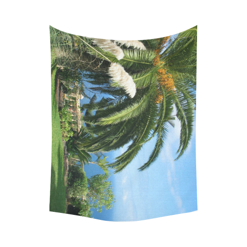 Travel-sunny Tenerife Cotton Linen Wall Tapestry 80"x 60"