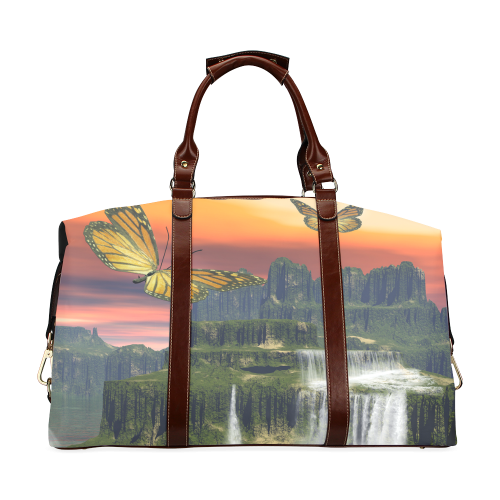 Fantasy world with butterflies Classic Travel Bag (Model 1643)