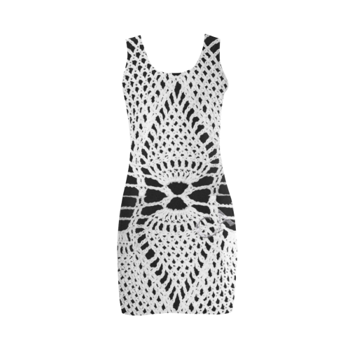 Sleeveless Print Dress_CAM237design Medea Vest Dress (Model D06)