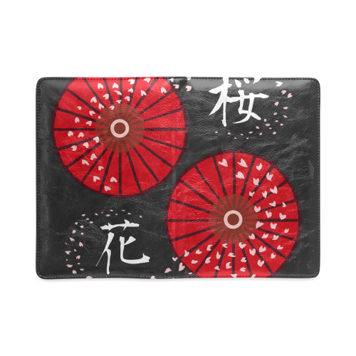 Japanese Umbrella "Cherry Blossoms" Custom NoteBook A5