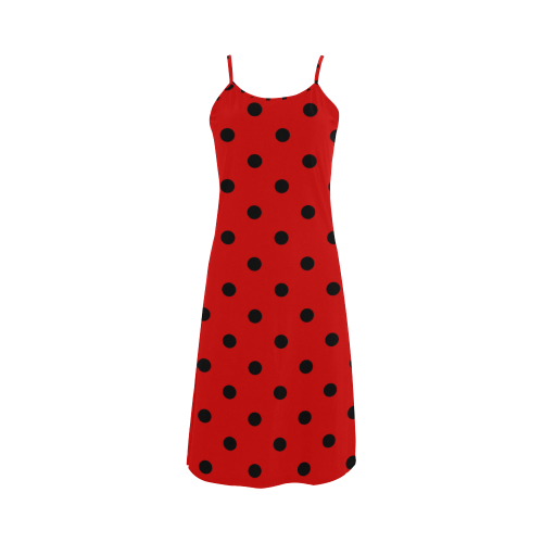 lady bug Alcestis Slip Dress (Model D05)