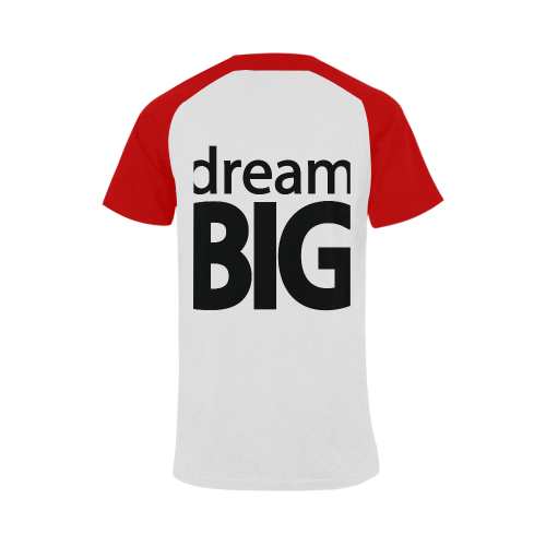 Dream Big Men's Raglan T-shirt (USA Size) (Model T11)