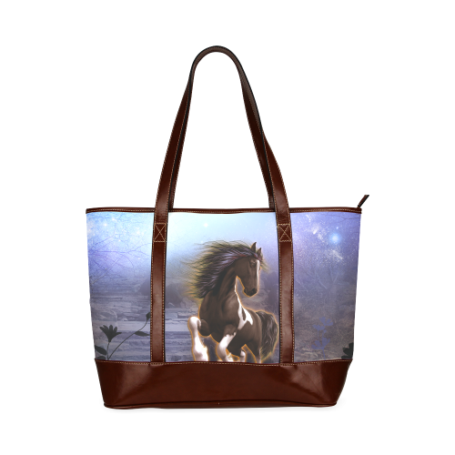 Wonderful horse Tote Handbag (Model 1642)