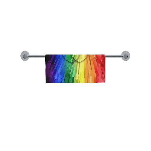 Pride Colors by Nico Bielow Square Towel 13“x13”