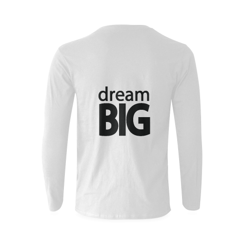 Dream Big Sunny Men's T-shirt (long-sleeve) (Model T08)