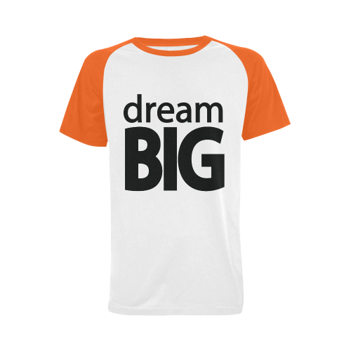 Dream Big Men's Raglan T-shirt (USA Size) (Model T11)