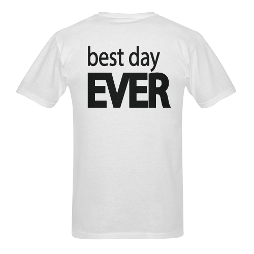 Best Day Ever Sunny Men's T- shirt (Model T06)