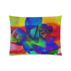 Psychedelic Rose Custom Picture Pillow Case 20"x26" (one side)