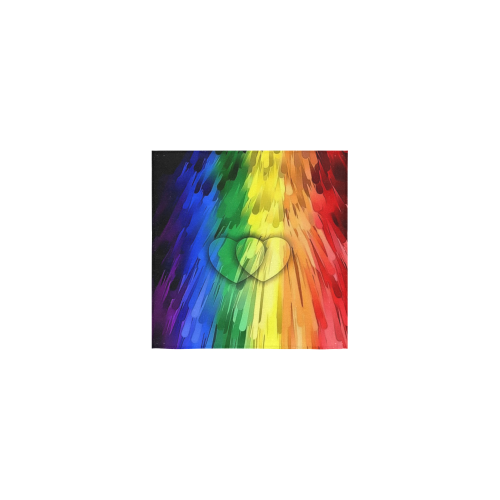 Pride Colors by Nico Bielow Square Towel 13“x13”