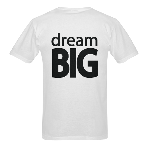 Dream Big Sunny Men's T- shirt (Model T06)