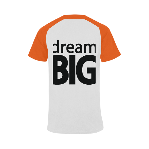 Dream Big Men's Raglan T-shirt (USA Size) (Model T11)