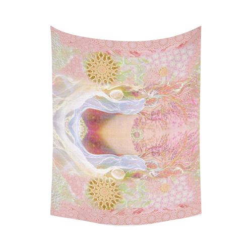 spring Cotton Linen Wall Tapestry 80"x 60"
