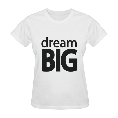 Dream Big Sunny Women's T-shirt (Model T05)