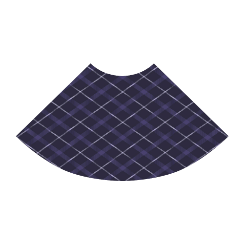 Rpyal blue plaid (tartan) Atalanta Sundress (Model D04)