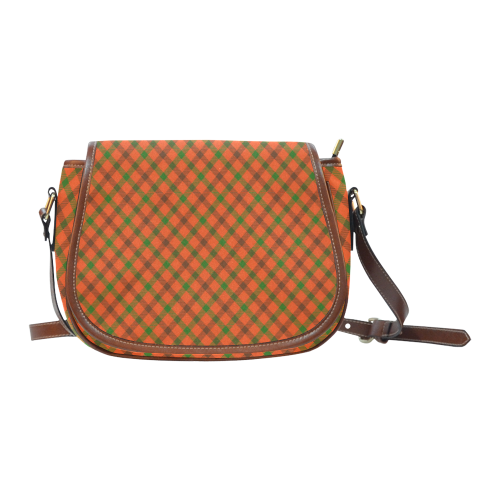 Tami Plaid / Tartan Saddle Bag/Large (Model 1649)