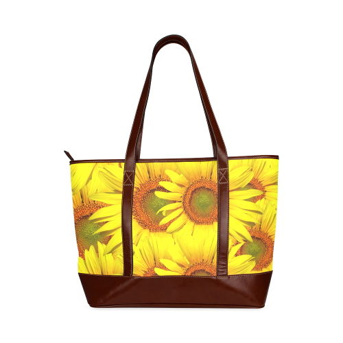 Sunny Sunflowers Tote Handbag (Model 1642)