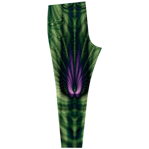 Fractal Wings Ombre Cassandra Women's Leggings (Model L01)