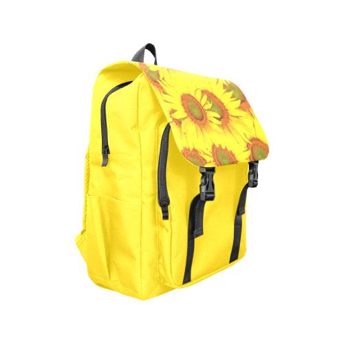 Sunny Sunflowers Casual Shoulders Backpack (Model 1623)