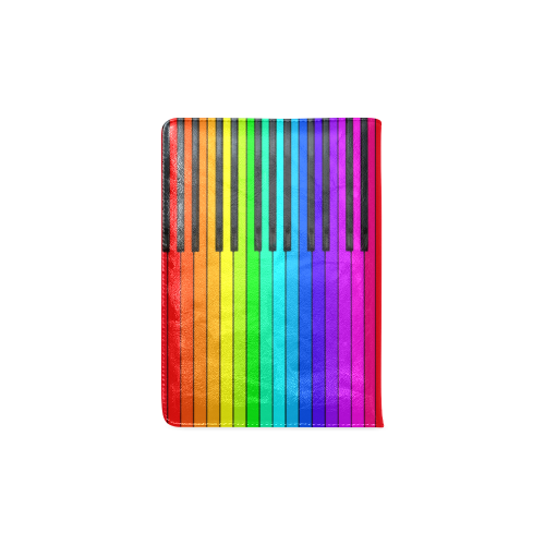 Rainbow Piano Keyboard Custom NoteBook A5