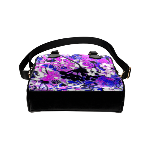 Wacky Retro floral Shoulder Handbag (Model 1634)