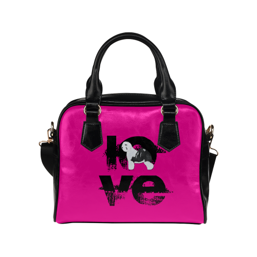 Love OES Shoulder Handbag (Model 1634)