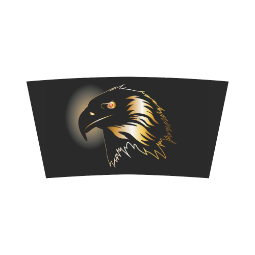 Eagle in gold and black Bandeau Top