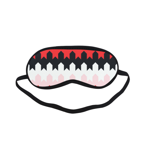 modern chevron pattern 8 Sleeping Mask