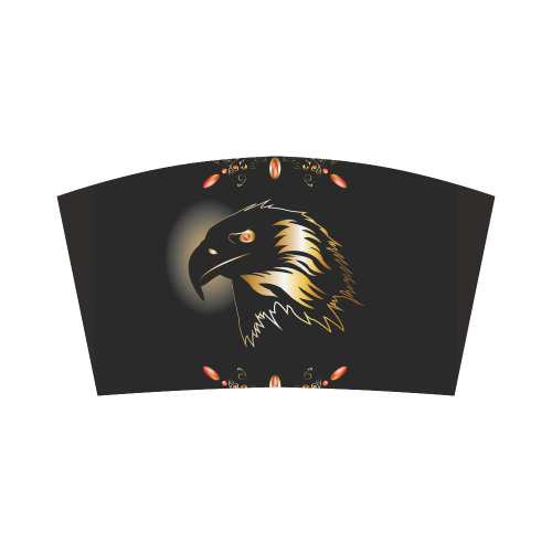 Eagle in gold and black Bandeau Top