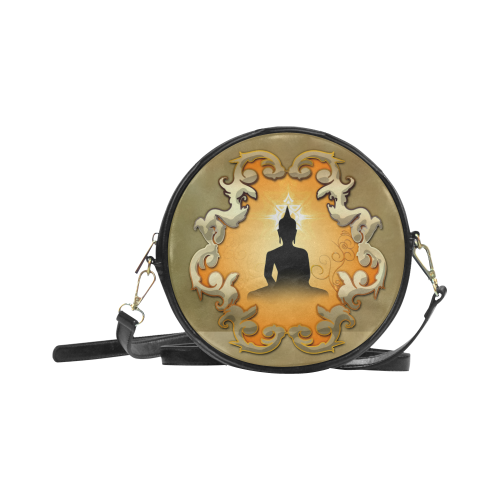 Buddha Round Sling Bag (Model 1647)