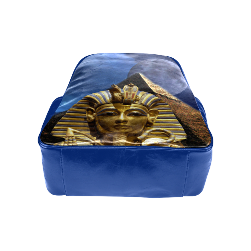 King Tut and Pyramid Multi-Pockets Backpack (Model 1636)
