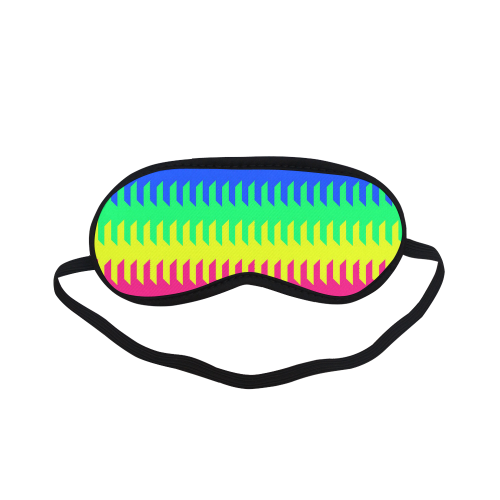 modern chevron pattern 9 Sleeping Mask