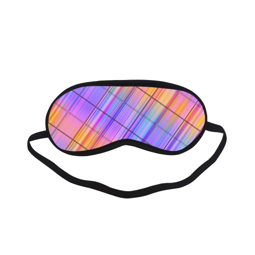 modern plaid 10 Sleeping Mask